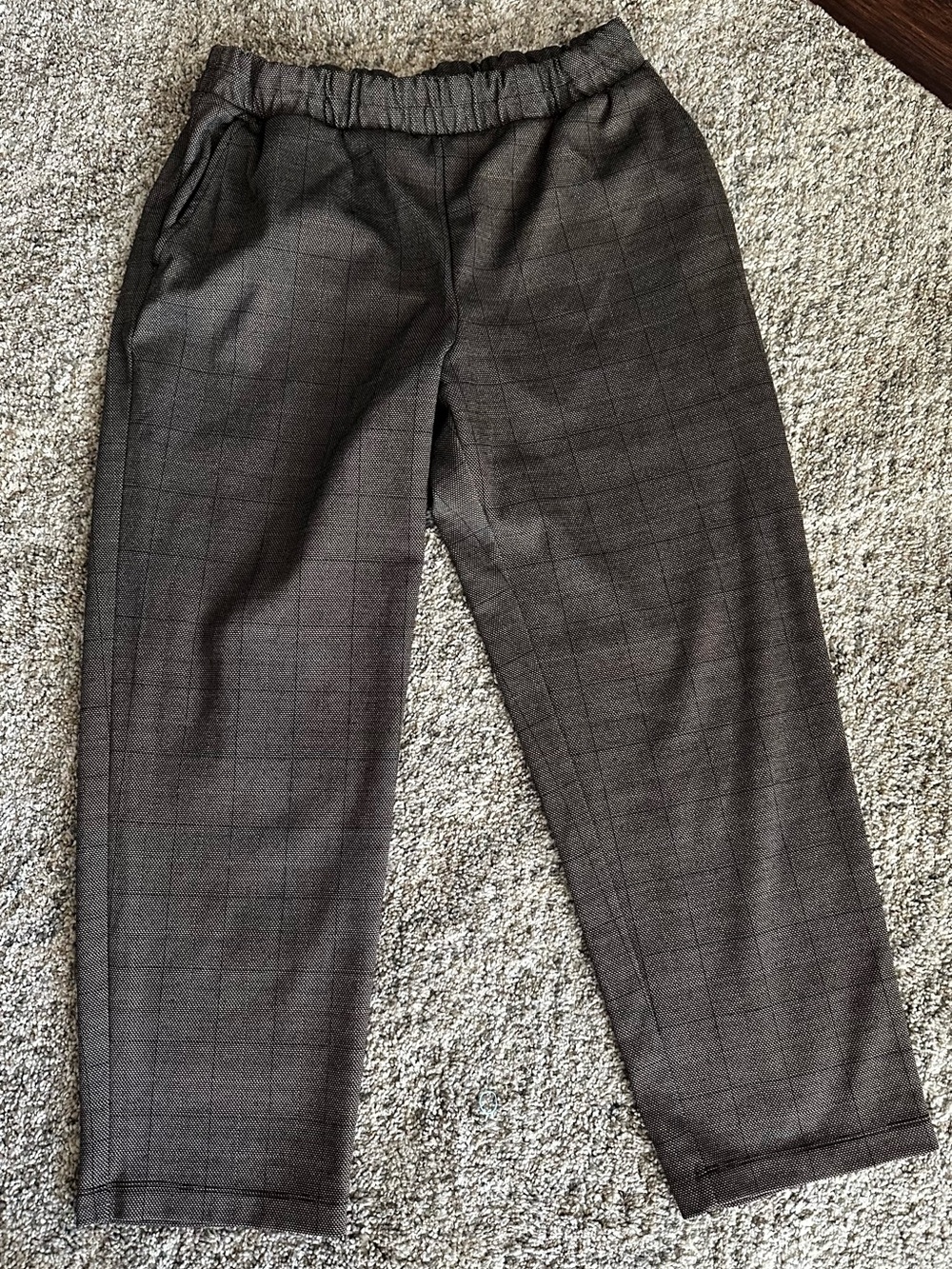 a new day Gray Plaid Trousers